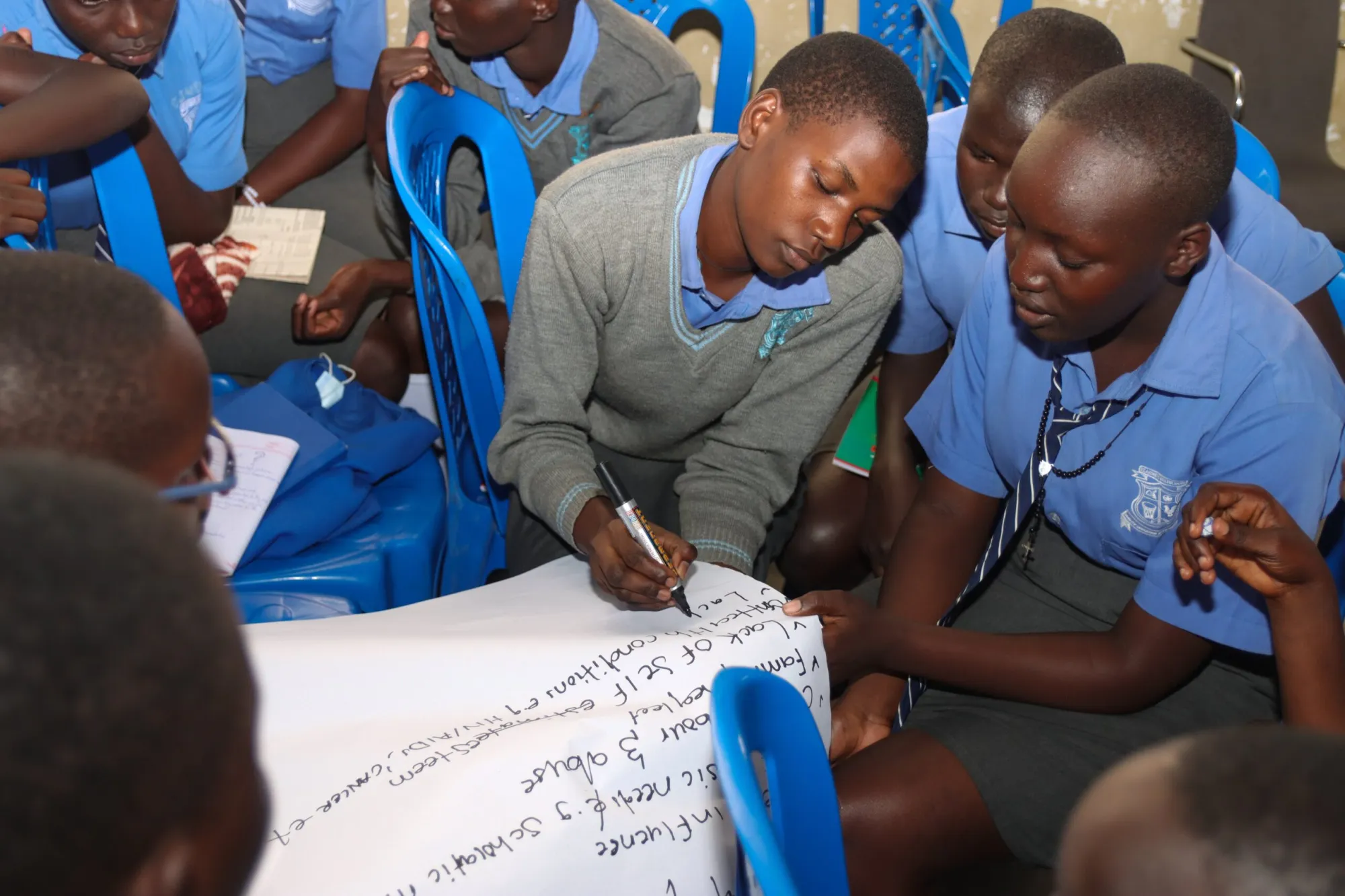St. Andrew's College students